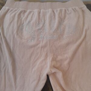Juicy Couture Forever 21 Tan Velour Sweatpants Plus Size
